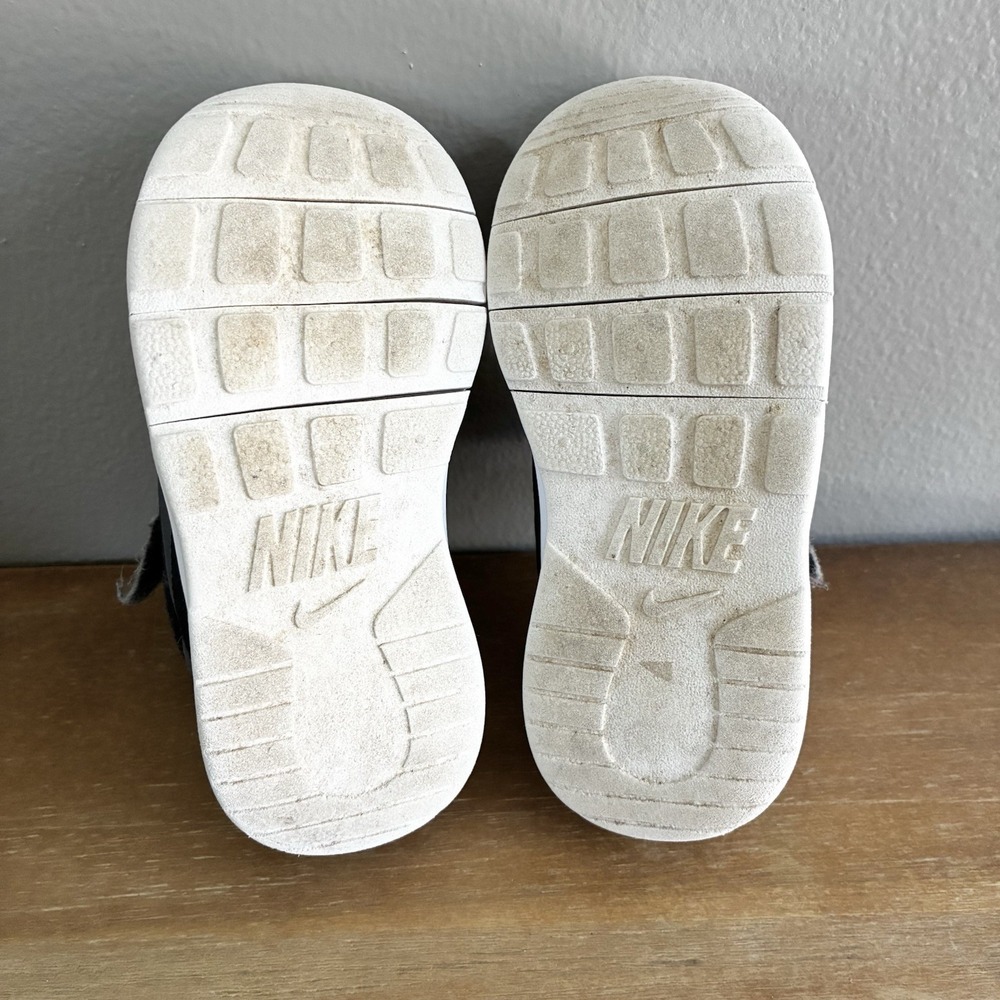 Nike Tanjun Easy On Gray Black Sneakers Shoes Baby Toddler Size 8 8C - Picture 7 of 8